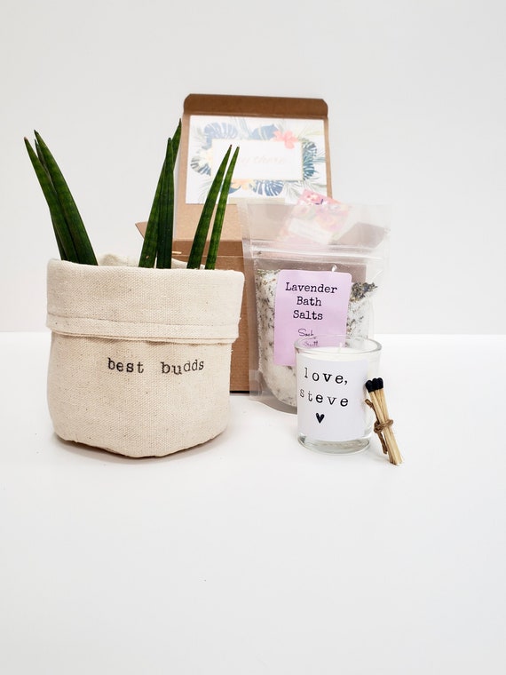Best friend gift box | PLANT NOT INCLUDED | thinking of you gift box | Care package for her | Quarantine gift box