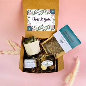 Sending a hug care package, Thinking of you care package for men, Male get well soon basket, Succulent gift box, Thank You Gift
