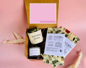 Welcome Home Box - Congratulations, Thinking of You, Hygge Gift Box, Thank You Gift, Thank You Gift for Friend, New Home Owner gift box