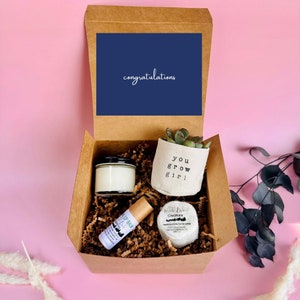 Self Care Box - Congratulations, Thinking of You, Hygge Gift Box, Thank You Gift, Thank You Gift for Friend, Teacher, Coworker