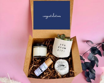Self Care Box - Congratulations, Thinking of You, Hygge Gift Box, Thank You Gift, Thank You Gift for Friend, Teacher, Coworker