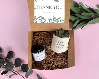 Thinking of You gift box - Hygge Gift Box, Thank You Gift for Friend, Thank You Gift Box, Thank You Gift Mentor, Teacher, Coworker