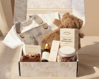 Personalised Pamper Hamper | Mum & Baby Shower Gift | Next Day Delivery