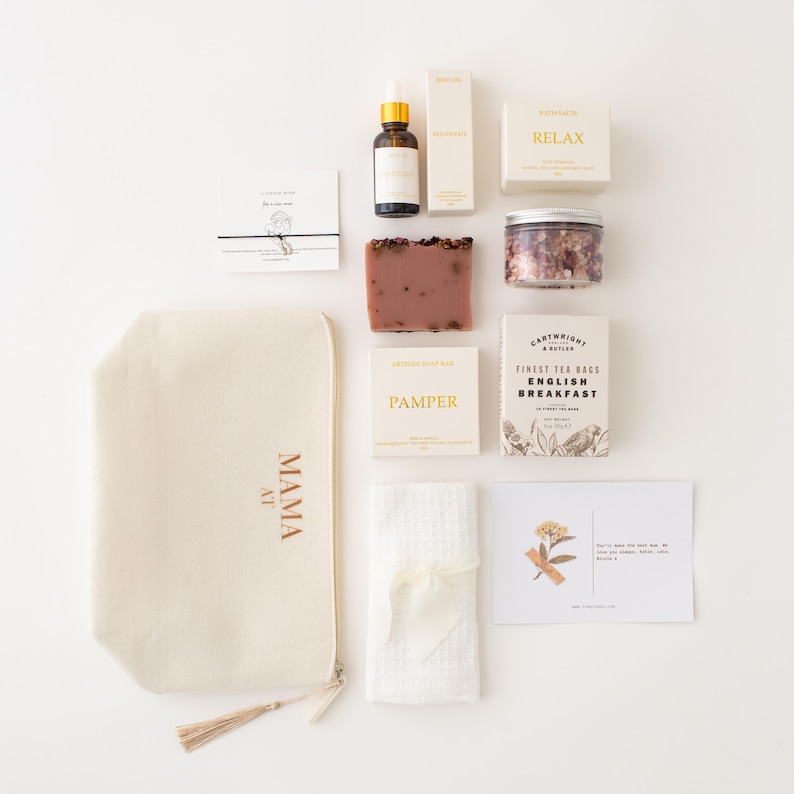 New Mum Gift | Luxury Mum to Be Gift Box | Postpartum Vegan Pamper ...