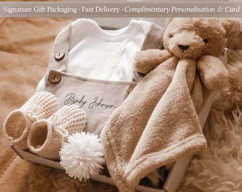 Personalised Baby Gift Set | Baby Shower Gift | New Baby Hamper | Next Day Delivery