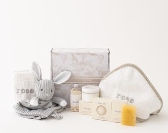 Cadeau bio pour bébé | Bienvenue dans le monde | Nouveau cadeau unisexe pour bébé fille garçon | Coffret cadeau nouveau-né | Coffret cadeau baby shower | Cadeau de bain de luxe