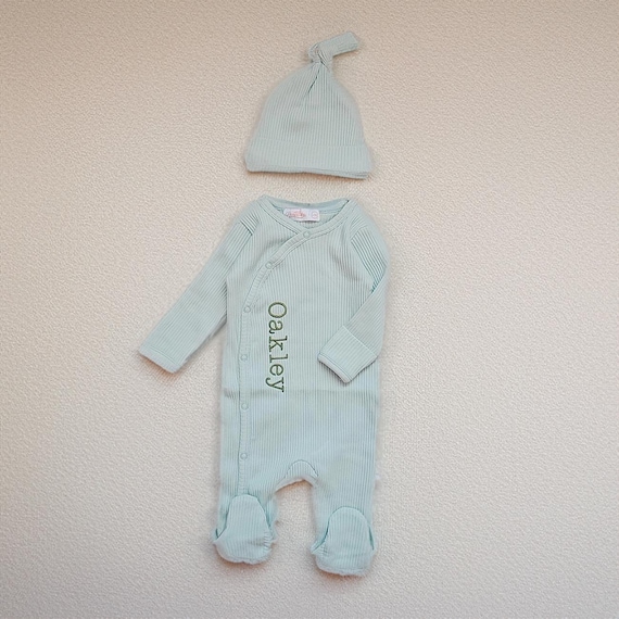 OEKO-TEX Newborn Sleepsuit Hat, Gender Neutral, Baby Clothes