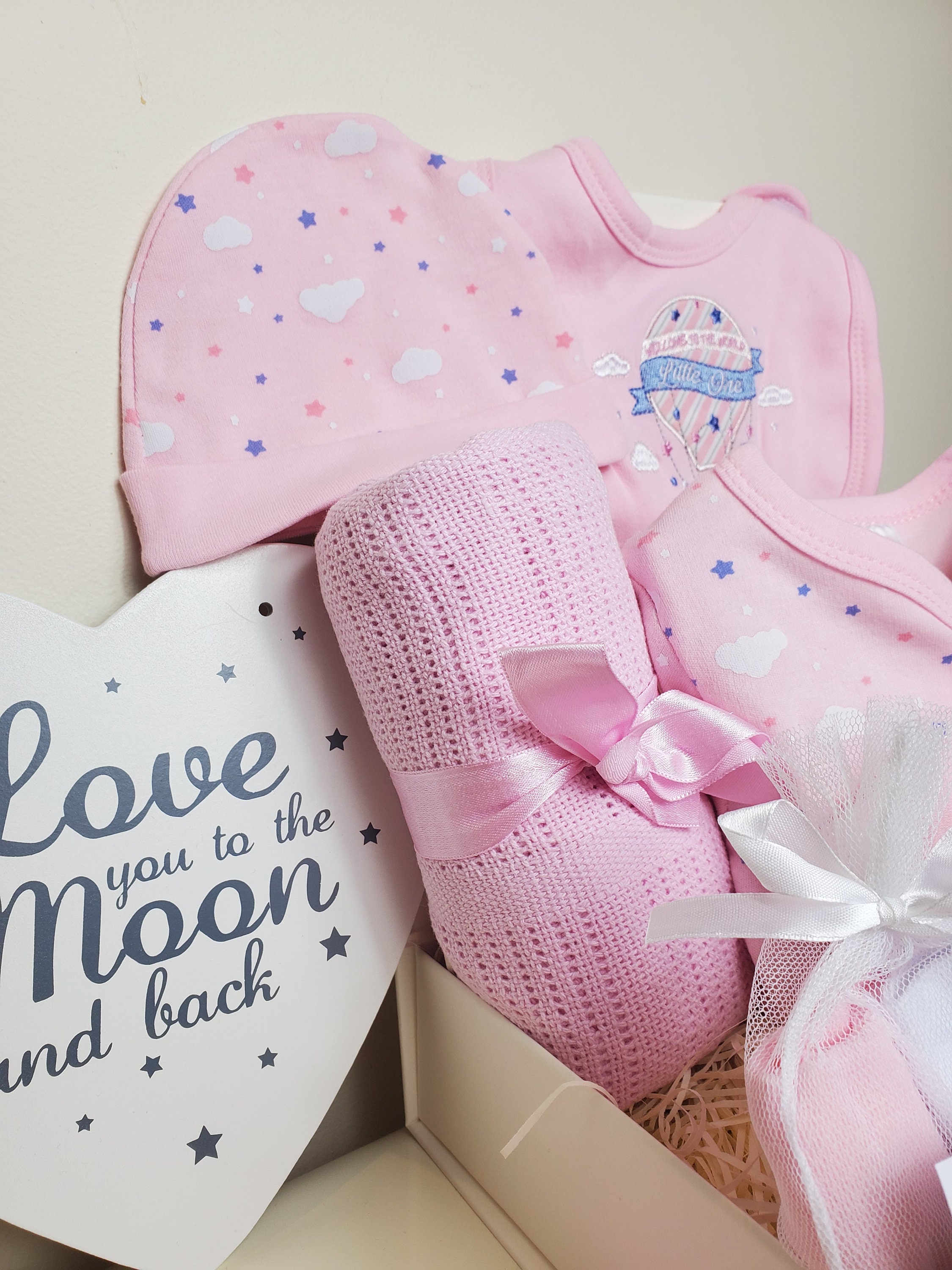Dream Big Little One Baby Girl Gift Box / New Baby Bundle / Etsy