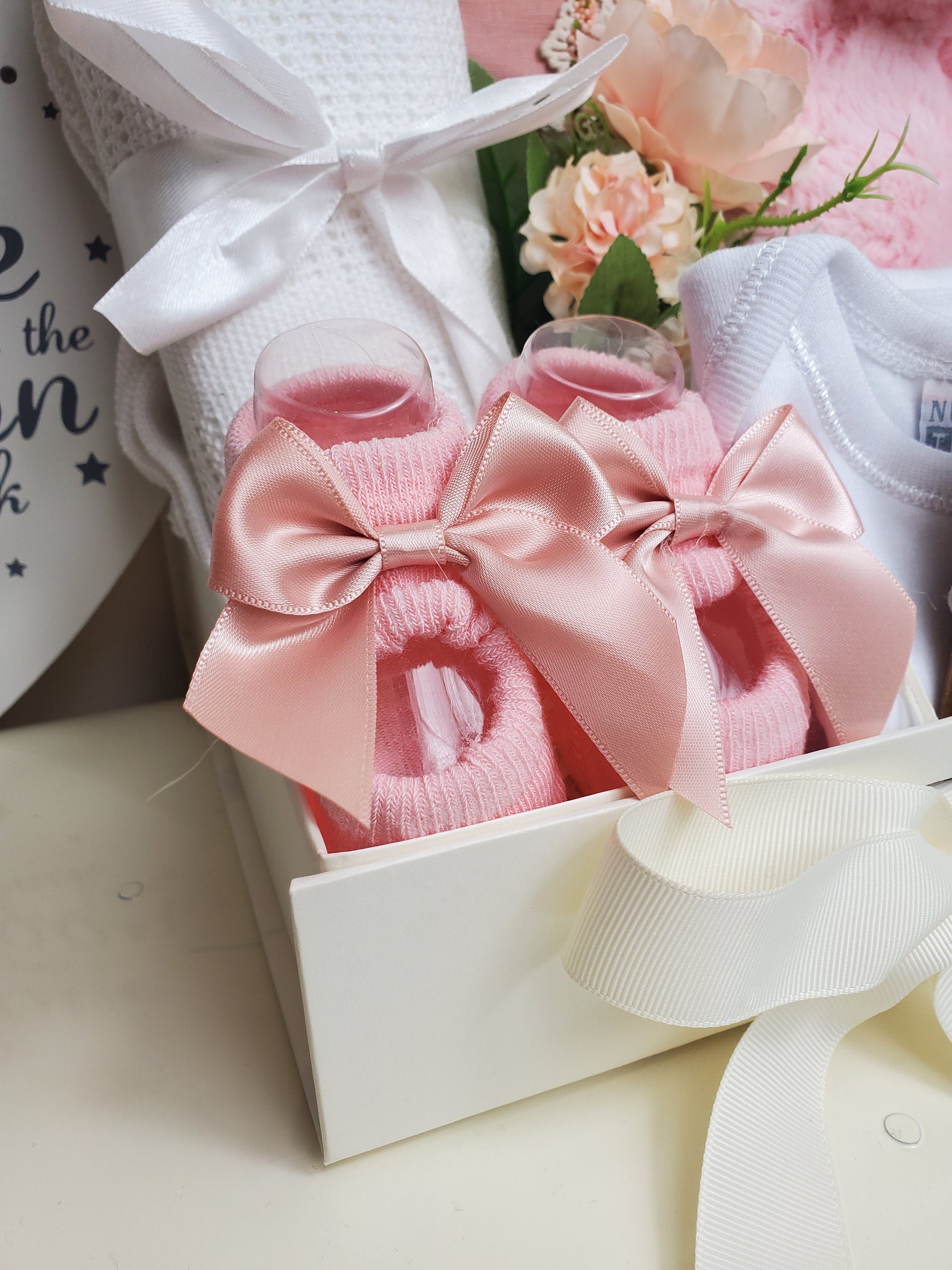 A Very Girly Gift Hamper Deluxe / New Baby Girl Gift Box / Etsy
