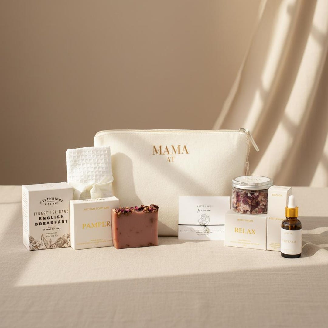 New Mum Gift | Luxury Mum to Be Gift Box | Postpartum Vegan Pamper ...