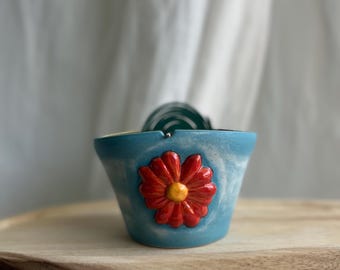 Handmade ceramic holder for insect coils – stylish protection against mosquitoes