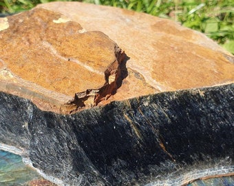 HAWK'S EYE: Mystic Vision Stone from Doorn Mountains, South Africa, AA Quality