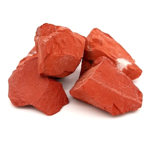 Natural RAW RED JASPER Gemstones, High-Quality grade A, 4, 8, 12, pieces