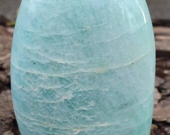 AA AMAZONITE Freeform – Pale Turquoise Crystal from Madagascar