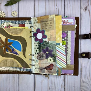 THE INSIDE STORY Handmade Junk Journal: Art Journal, Photo Album, Memory Keeper