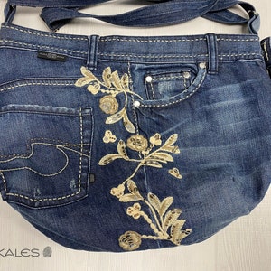 Vintage bag made of Boss - Jeans special recycling recyclable upcycling fashion bag handbag shoulder bag