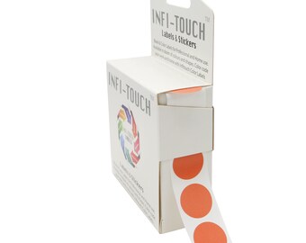 Infi-Touch Labels 3/4 Inch Round Permanent Color-Code Dot Stickers, 1000 per Dispenser Box - Listing 3 of 3