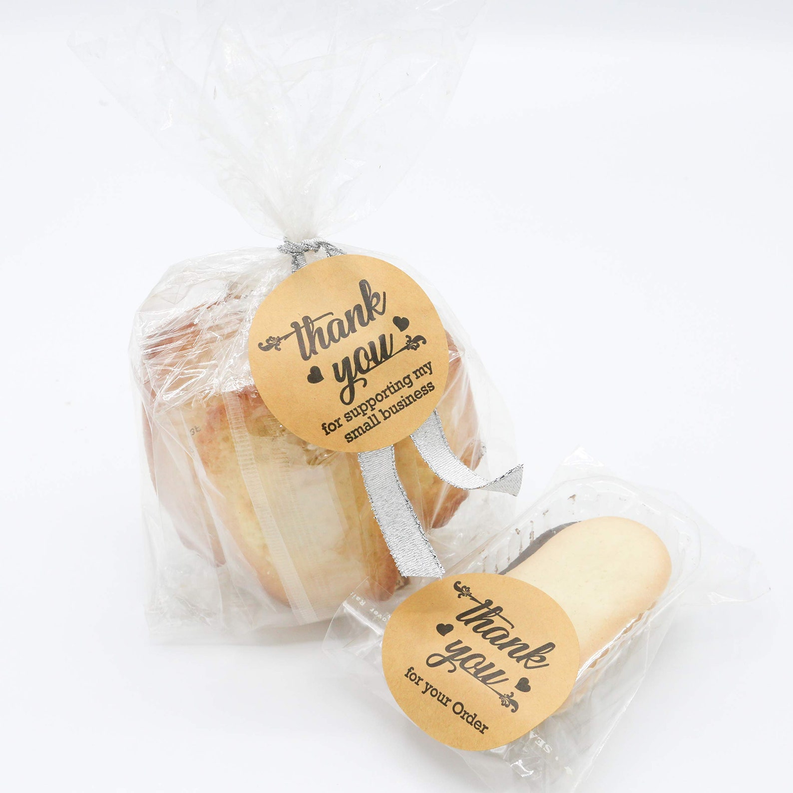 Infi-touch 2.0 Inch Round Kraft | Thank You for Celebrating With Us ...