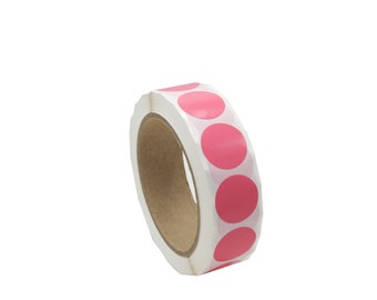Infi-Touch Labels 1 Inch Round Permanent Color-Code Dot Stickers, 1000 Sticker per Roll - Listing 3 of 3