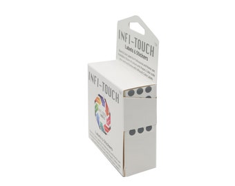 Infi-Touch Labels 1/4 Inch Round Permanent Color-Code Dot Stickers, 1000 per Dispenser Box - Listing 2 of 3