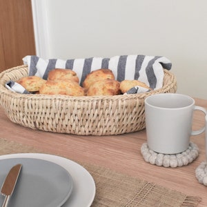 NEW Lower Price | Corn Husk Tray | Natural Tray | Handmade Tray | Serving Tray | Wicker Tray | Woven Tray | Eco-friendly Tray