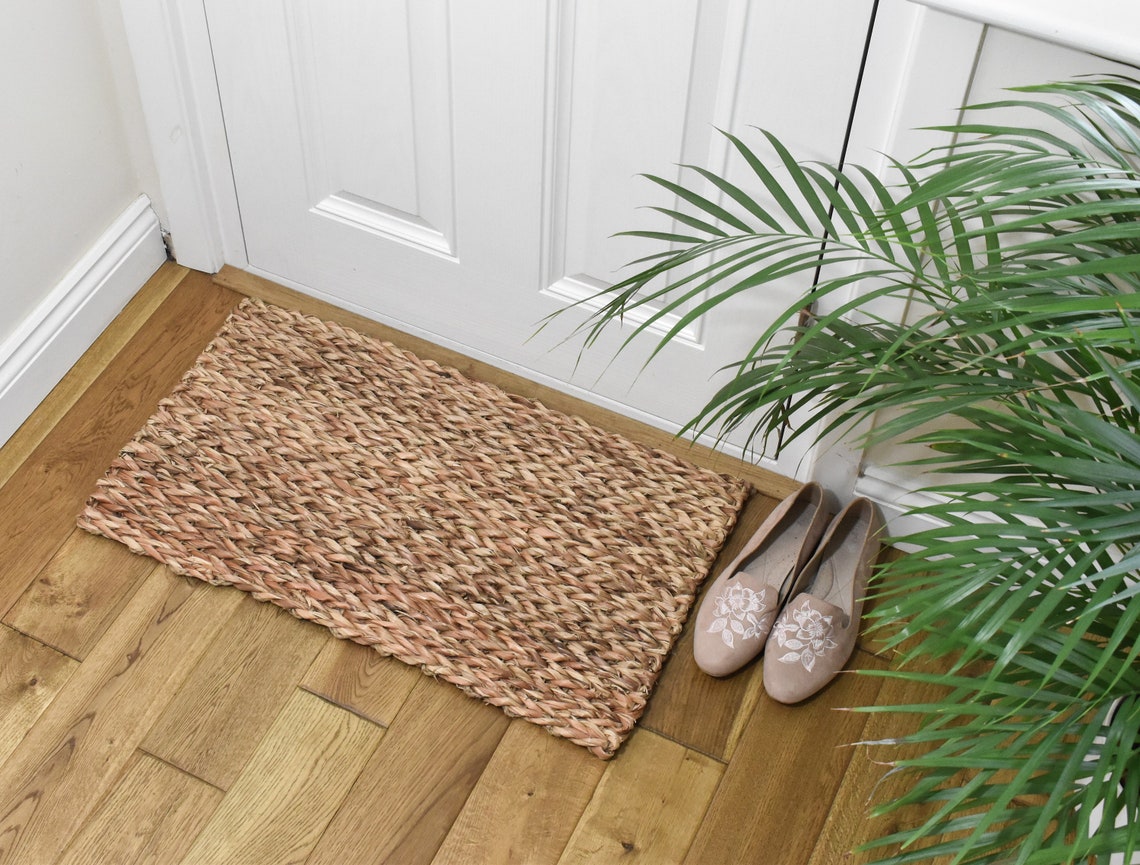 Natural Doormat Handmade Doormat Dirt Catching Doormat Etsy