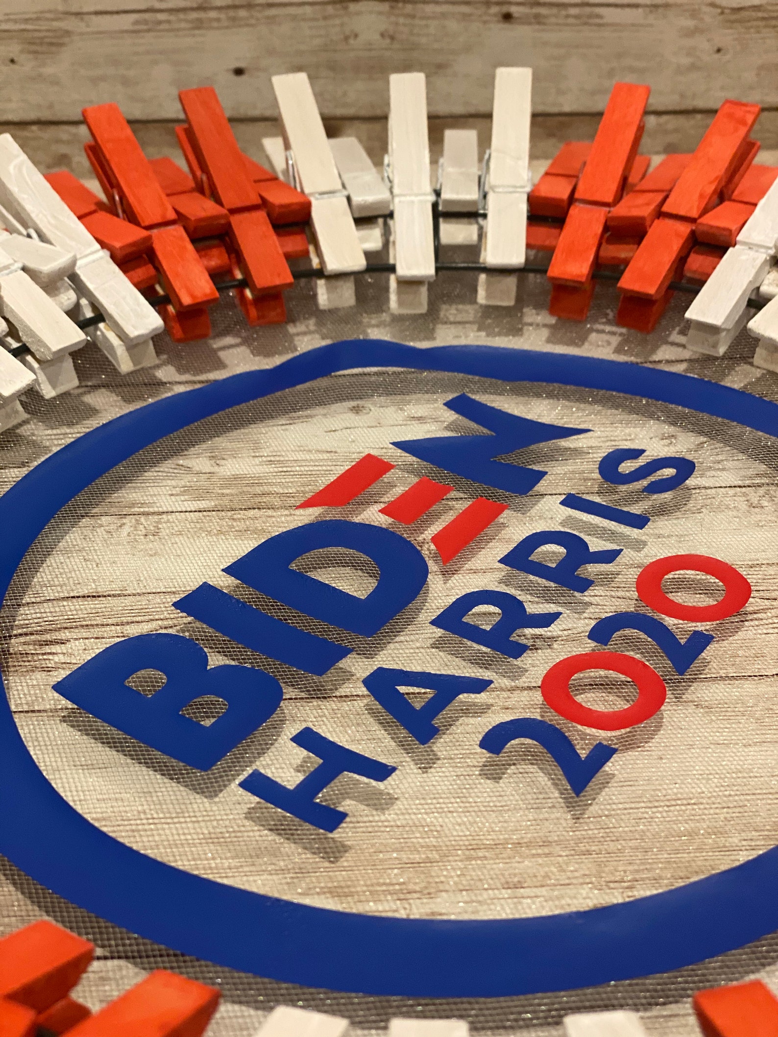 Presidential 2020 Election / Vote / Patriotic Clothespin Etsy