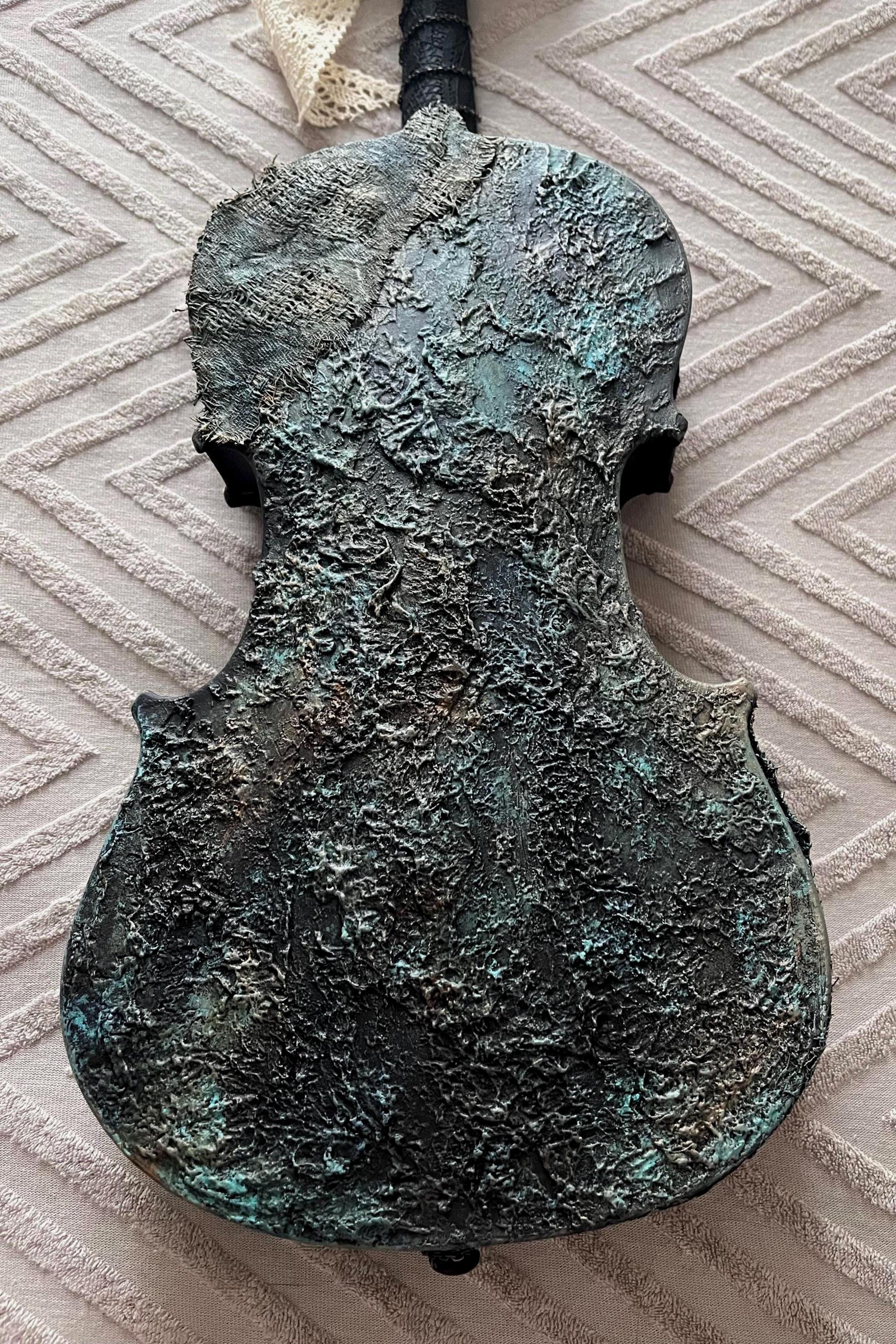 Steampunk Altered Violin. Original Decoration Art. Exclusive Gifts ...