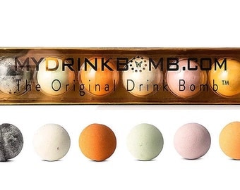 6-PACK Cocktail Bomb MIX -  MyDrinkBomb™ Popular Flavors