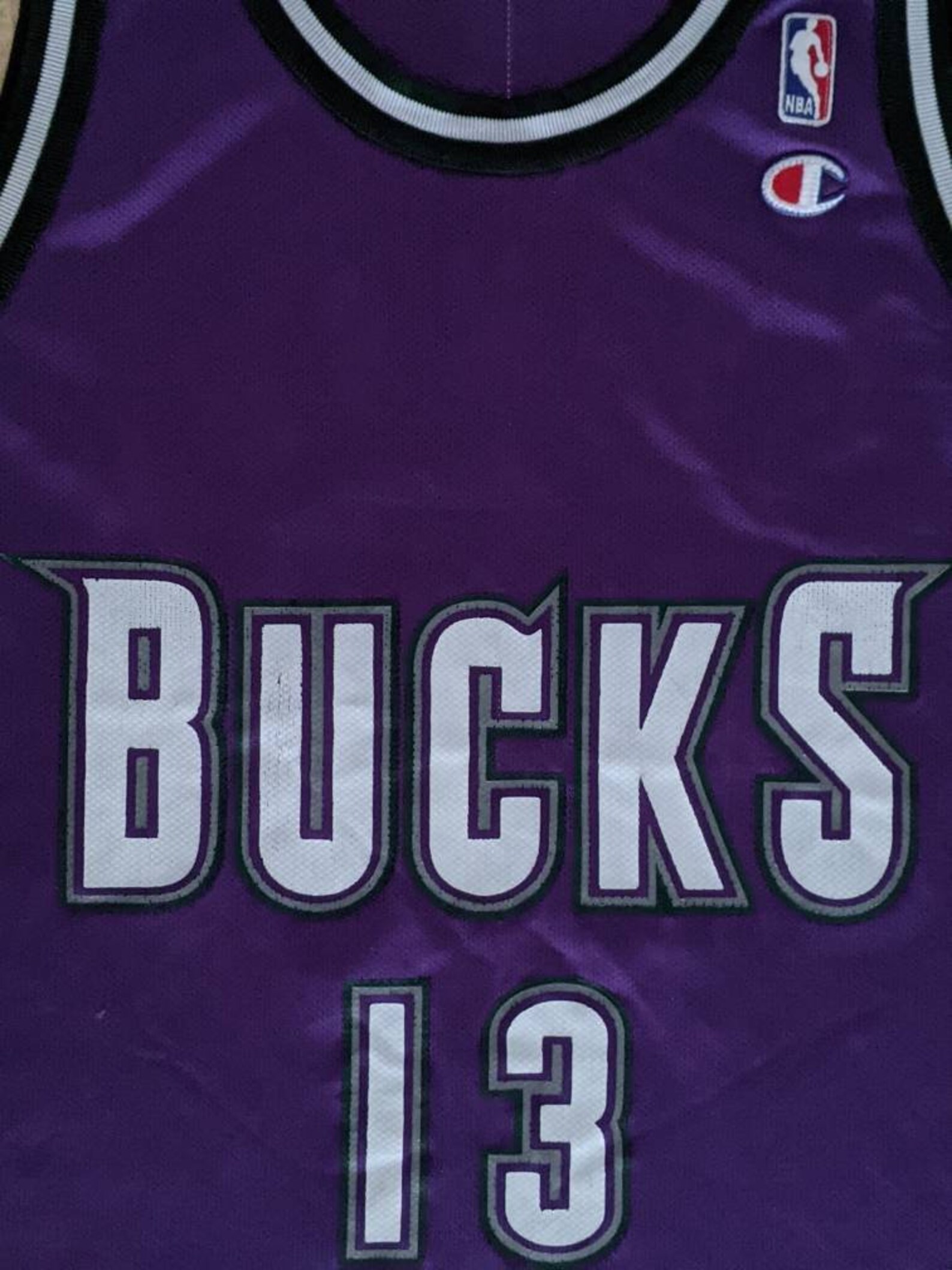 Glenn Robinson 34 Milwaukee Bucks Champion NBA jersey Sz ...