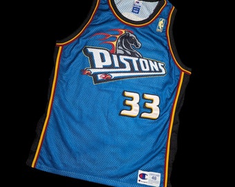 Grant Hill Detroit Pistons Champion Authentisches NBA-Trikot