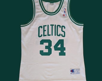 Boston Celtics Vintage Majestic Basketball Jersey - Hardwood