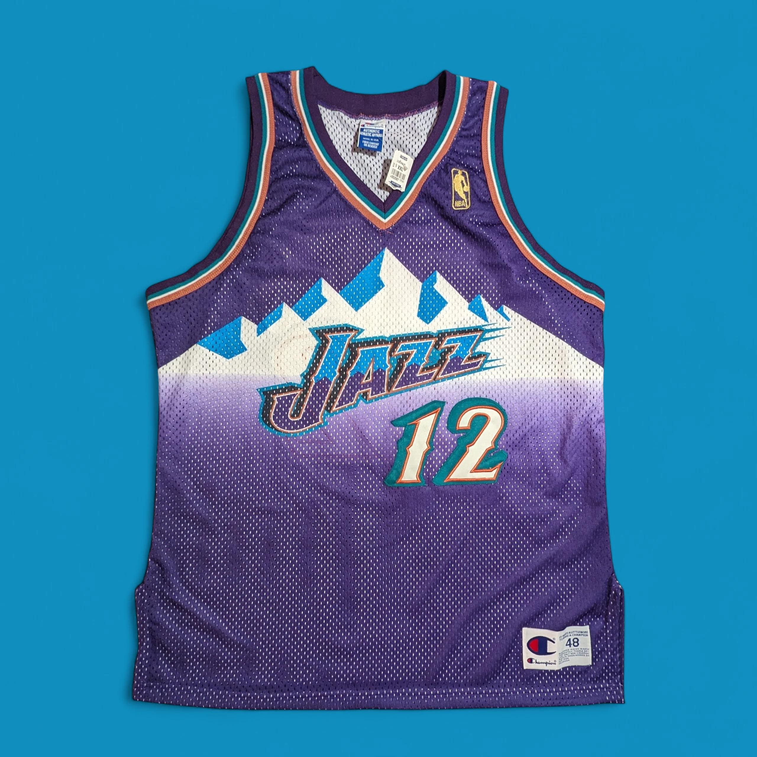 Utah Jazz nba MADE in USA製 John Stockton Utah Jazz Champion