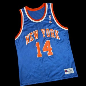 Anthony Mason New York Knicks Champion NBA Jersey Sz 44 - Etsy
