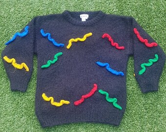 etsy rainbow jumper