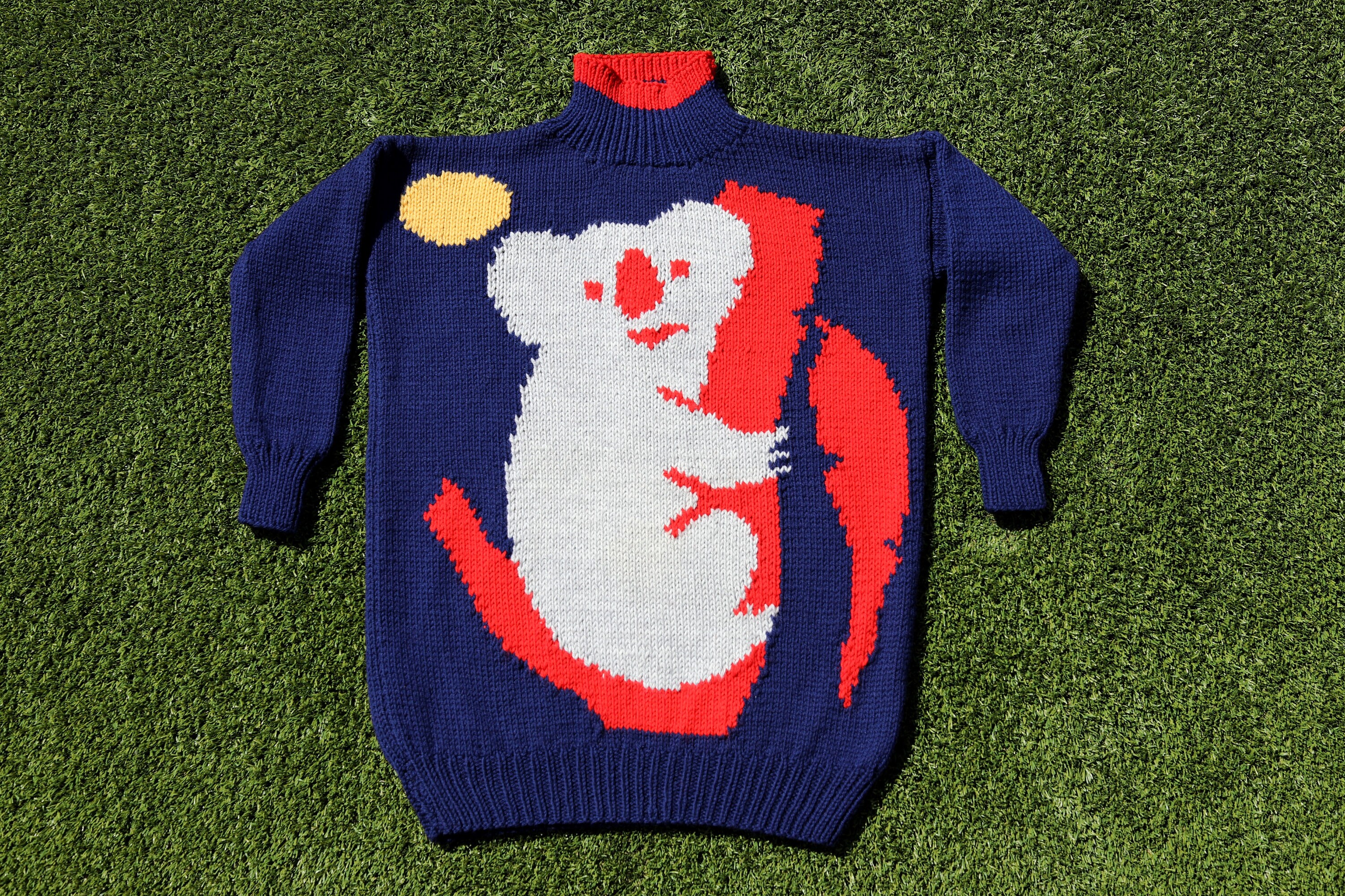 Vintage 80s PRINCESS DIANA Jenny Kee KOALA Jumper Jenny Kee - Etsy