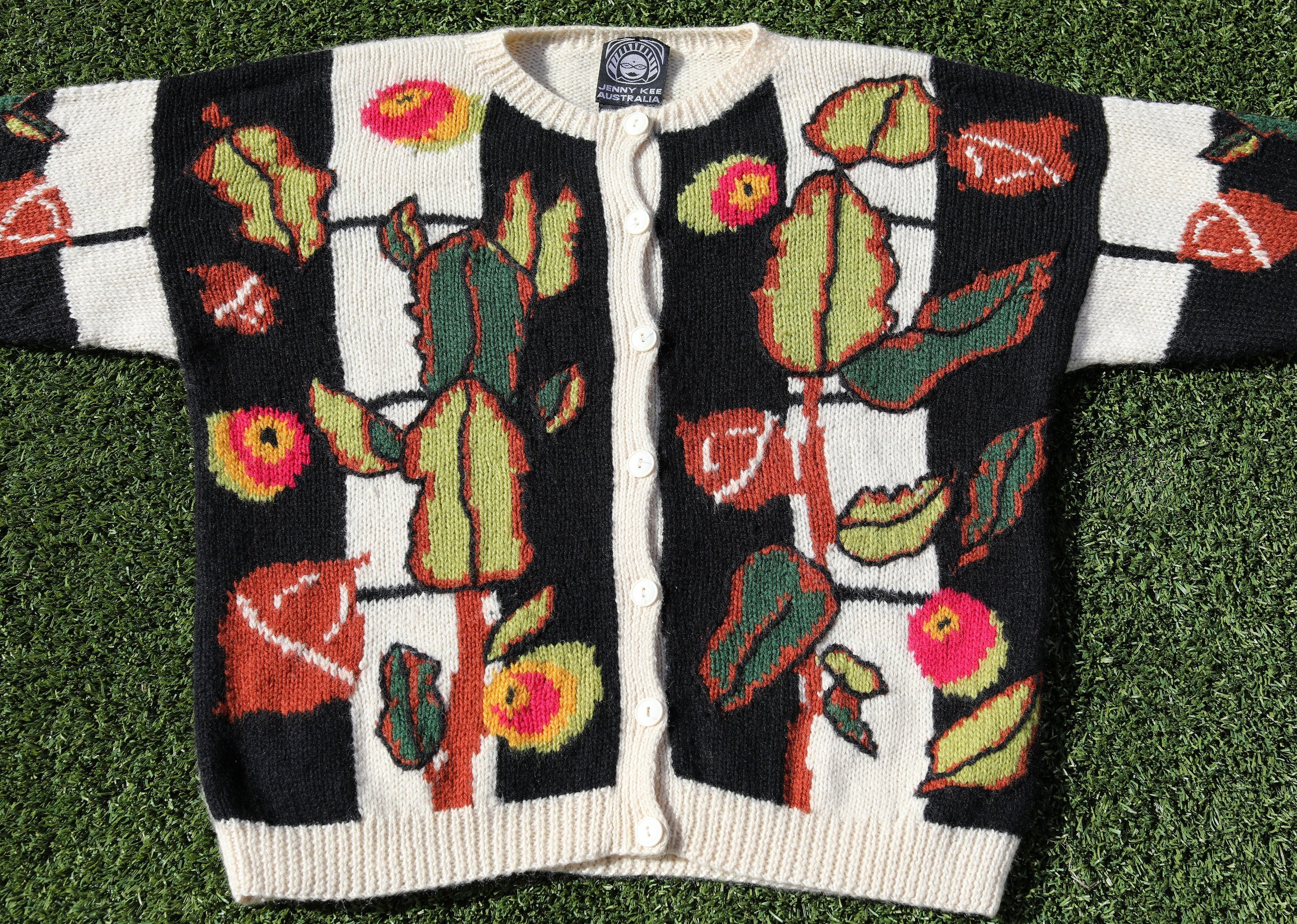 jenny kee knits vintage 1980年代 Vintage 80s JENNY KEE 
