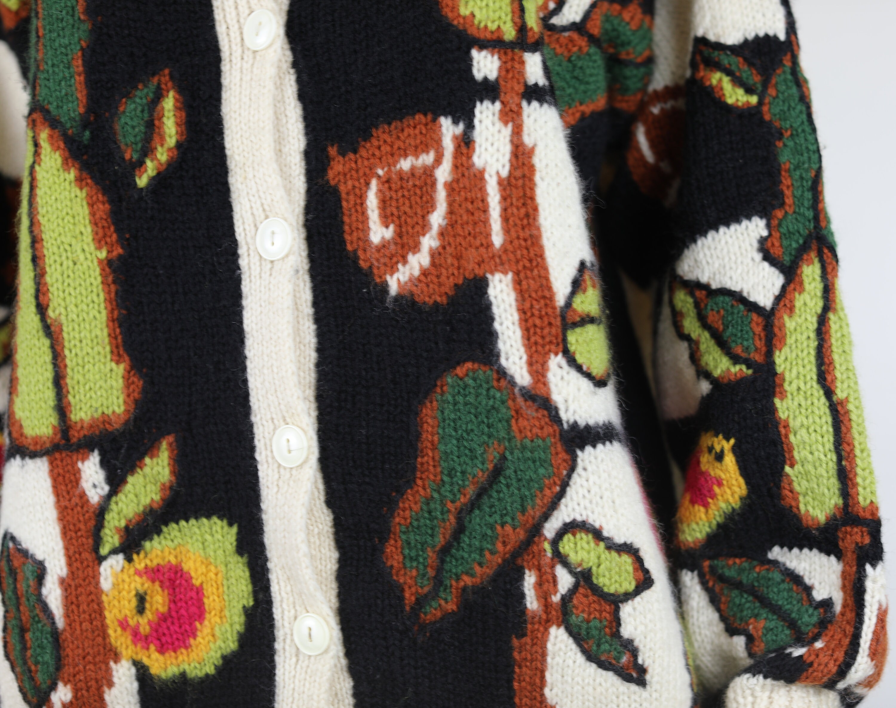 Vintage 80s ORIGINAL JENNY KEE Jumper, gumnut and Leaves