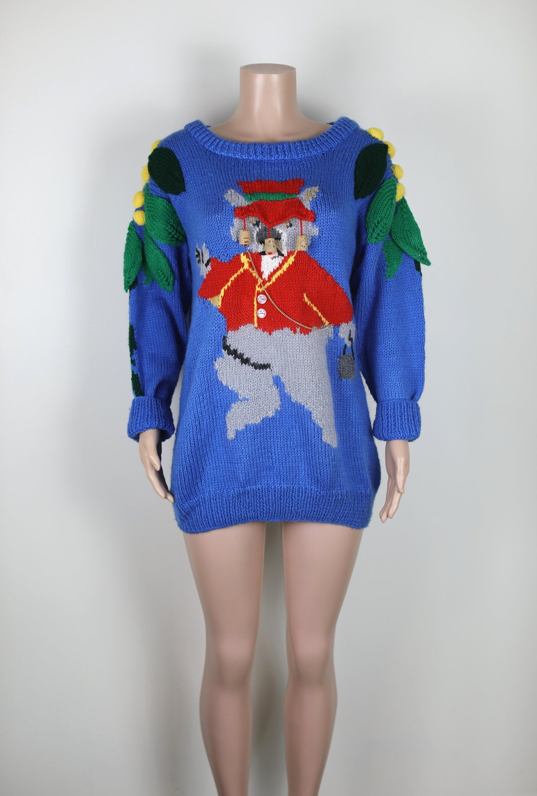 Vintage 80s KATH AND KIM Wombat Jumper, "mind the Wattle Kel" Classic — free download