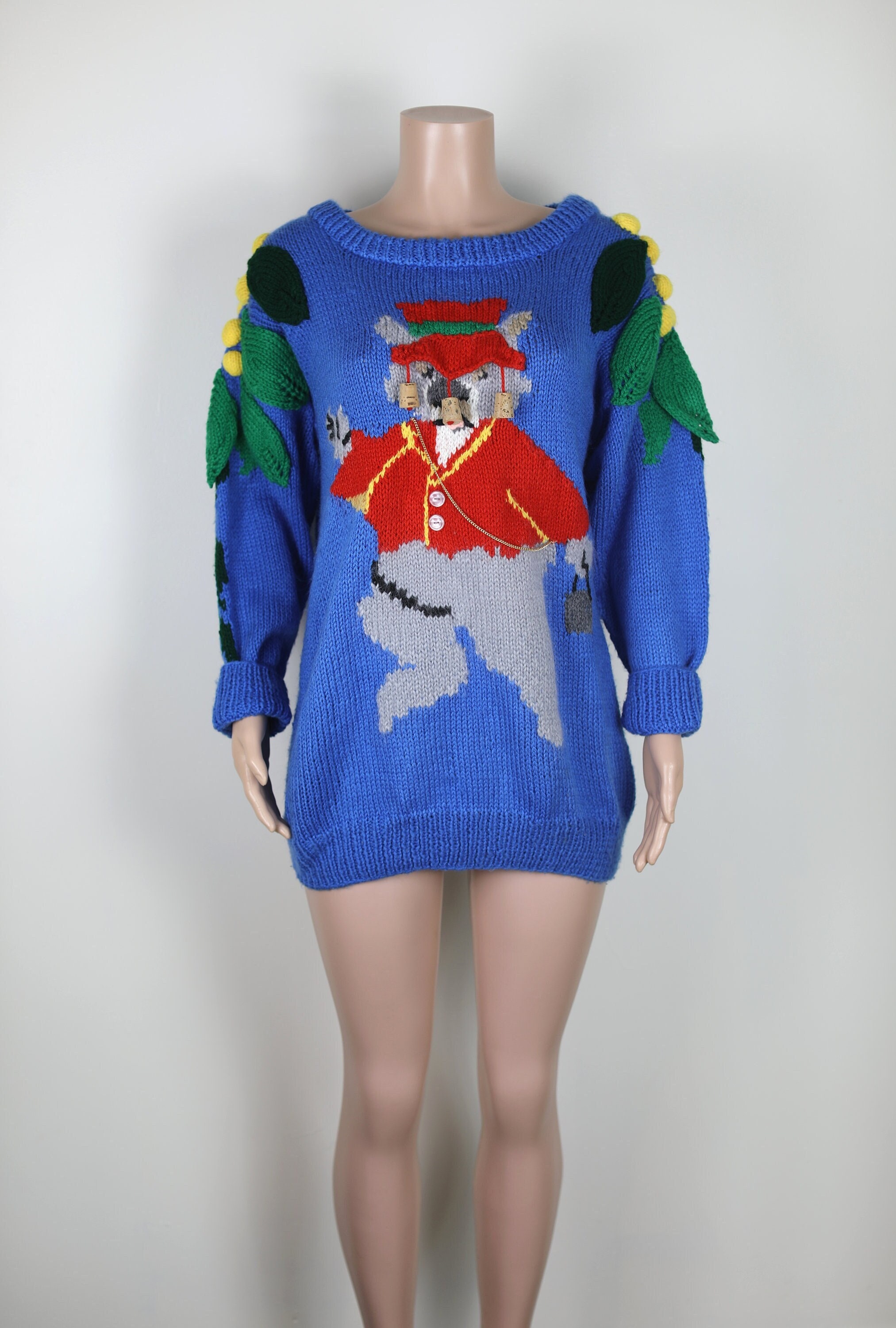 Vintage 80s KATH AND KIM Wombat Jumper, 