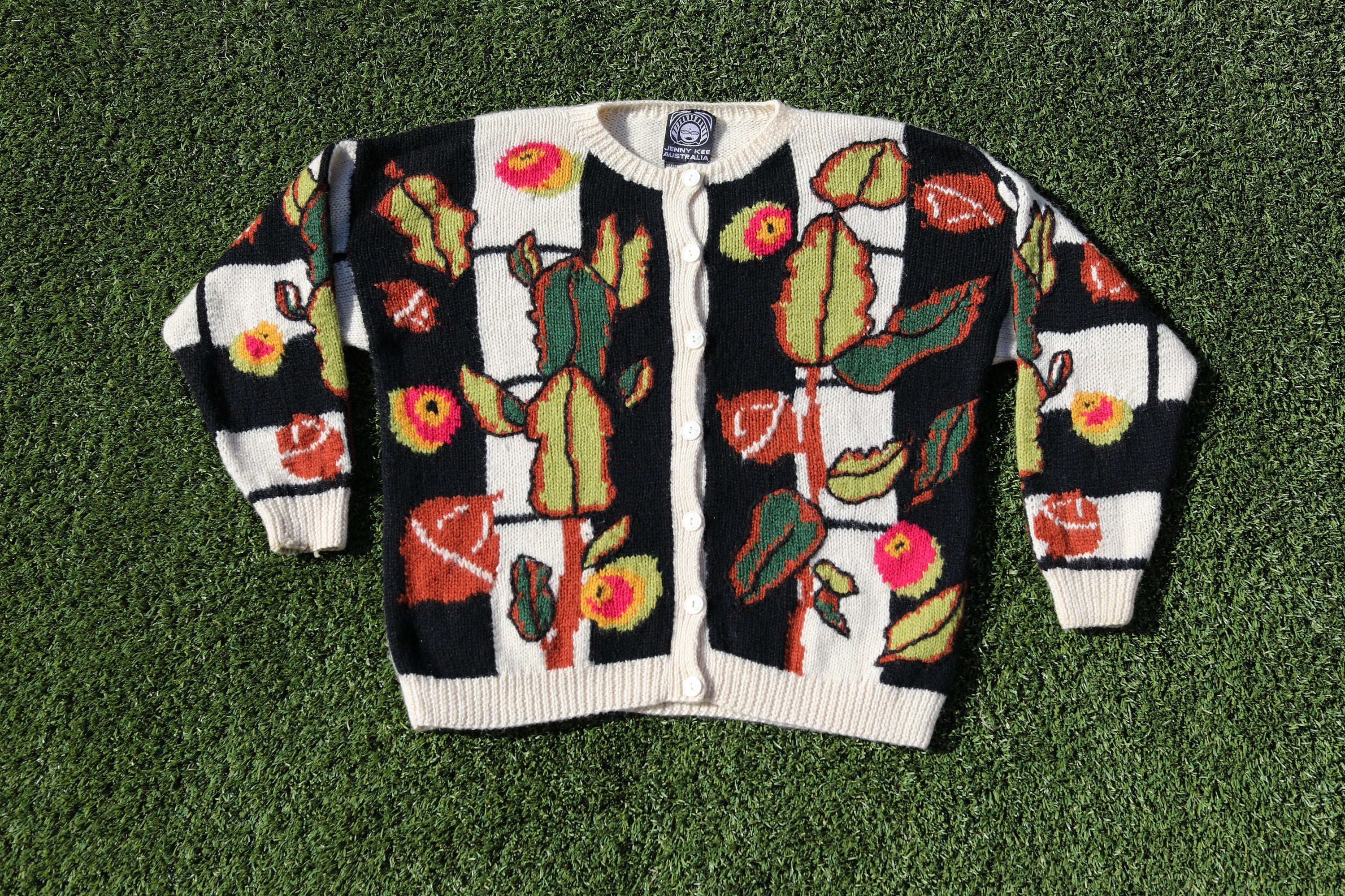 Vintage 80s ORIGINAL JENNY KEE Jumper gumnut and - Etsy Finland