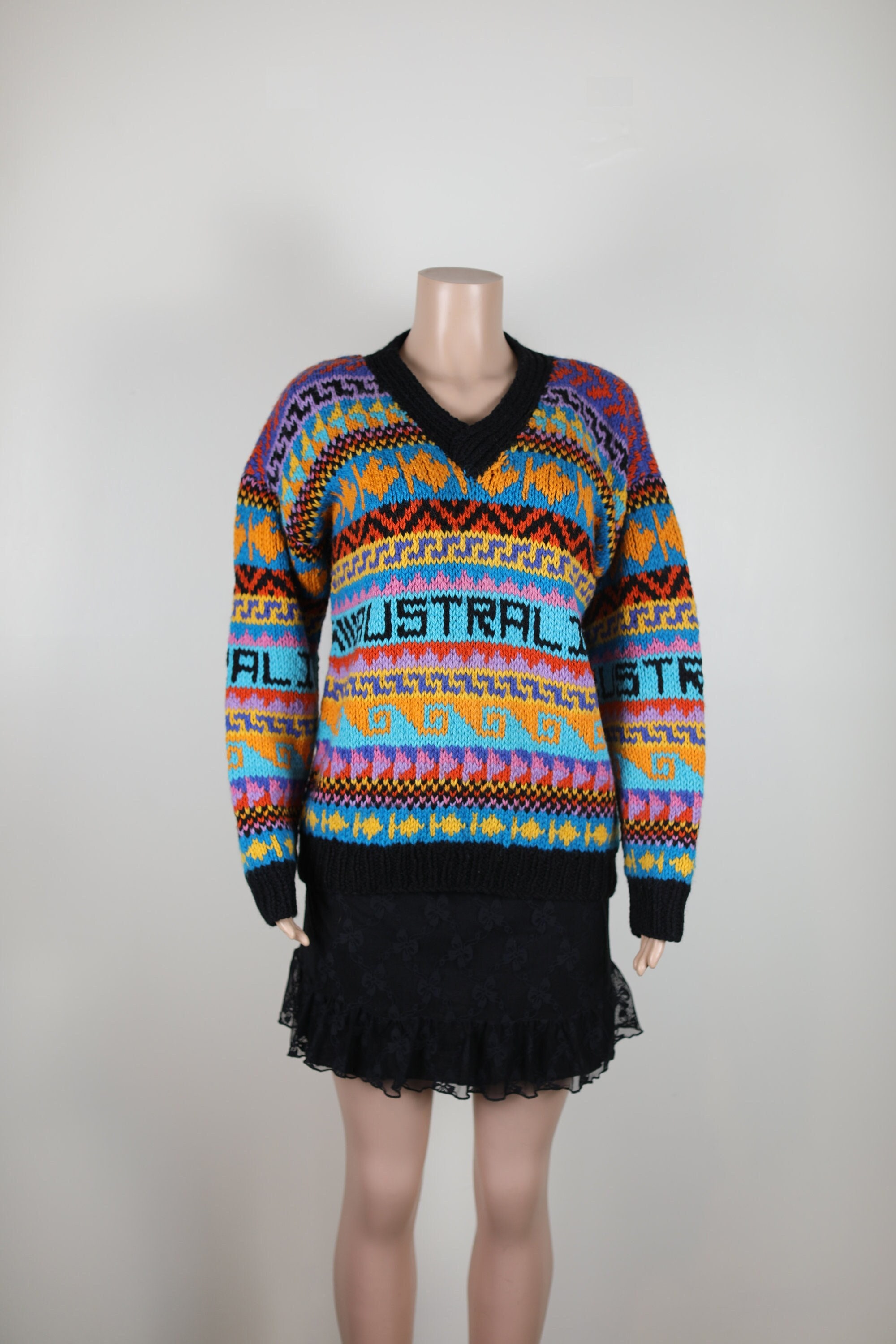 80s Surfing Sweater - Etsy Australia