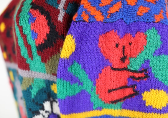 00s vintage archive オーストラリア製 コアラくん ニット 90s Made in Australia Liz Newman kangaroo knit オーストリア