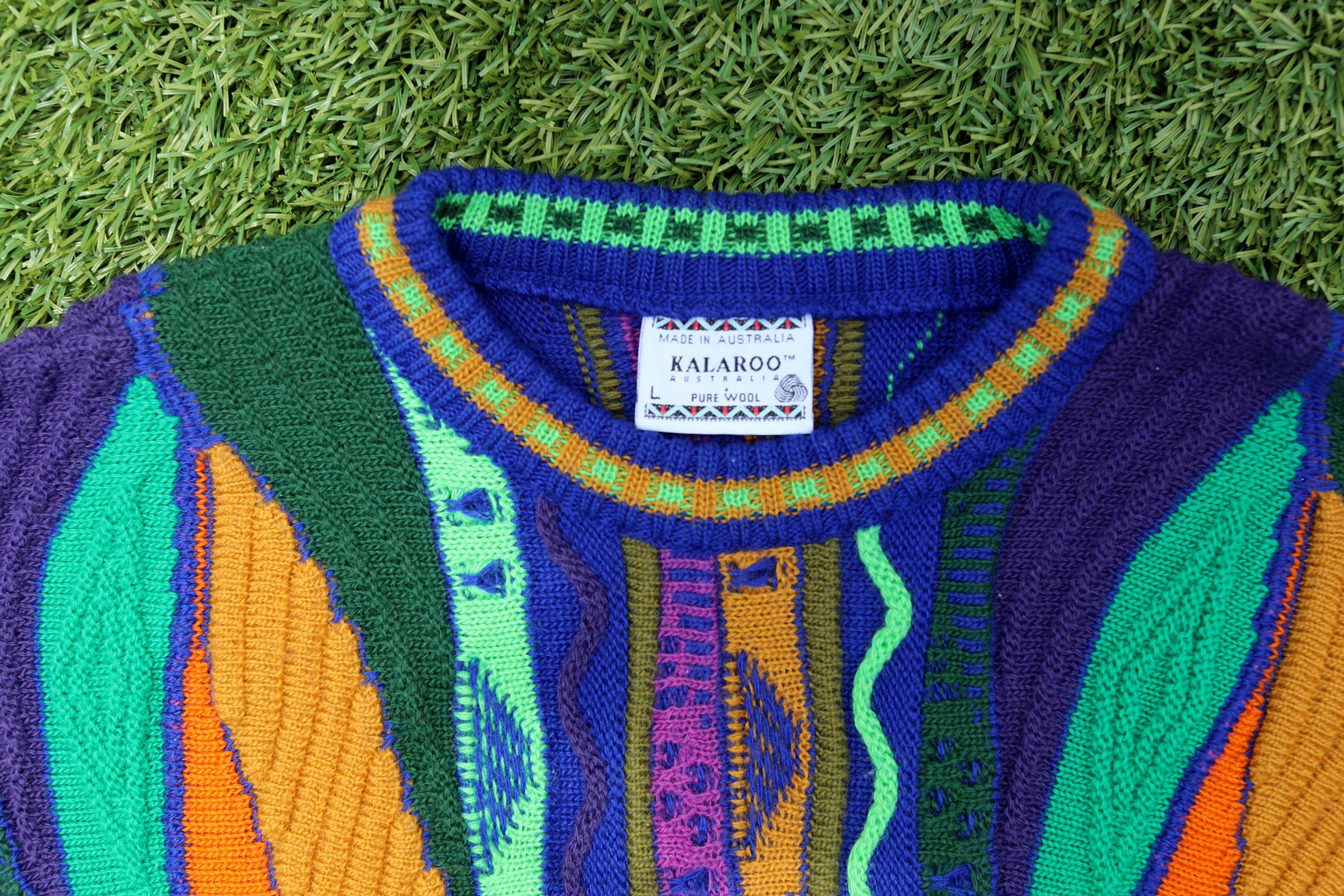 VINTAGE 90s Rainbow Textured Knit Vintage 90s Knit, Coogi Style, Chunky Cable Knit, 90s Size 16 Ladies, 90s Knit, 90s Jumper, 90s Sweater - Etsy VINTAGE 90s Rainbow Textured Knit Vintage 90s Knit, Coogi Style, Chunky Cable Knit, 90s Size 16 Ladies, 90s Knit, 90s Jumper, 90s Sweater - Etsy