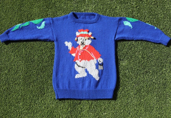 Vintage 80s KATH AND KIM Wombat Jumper 