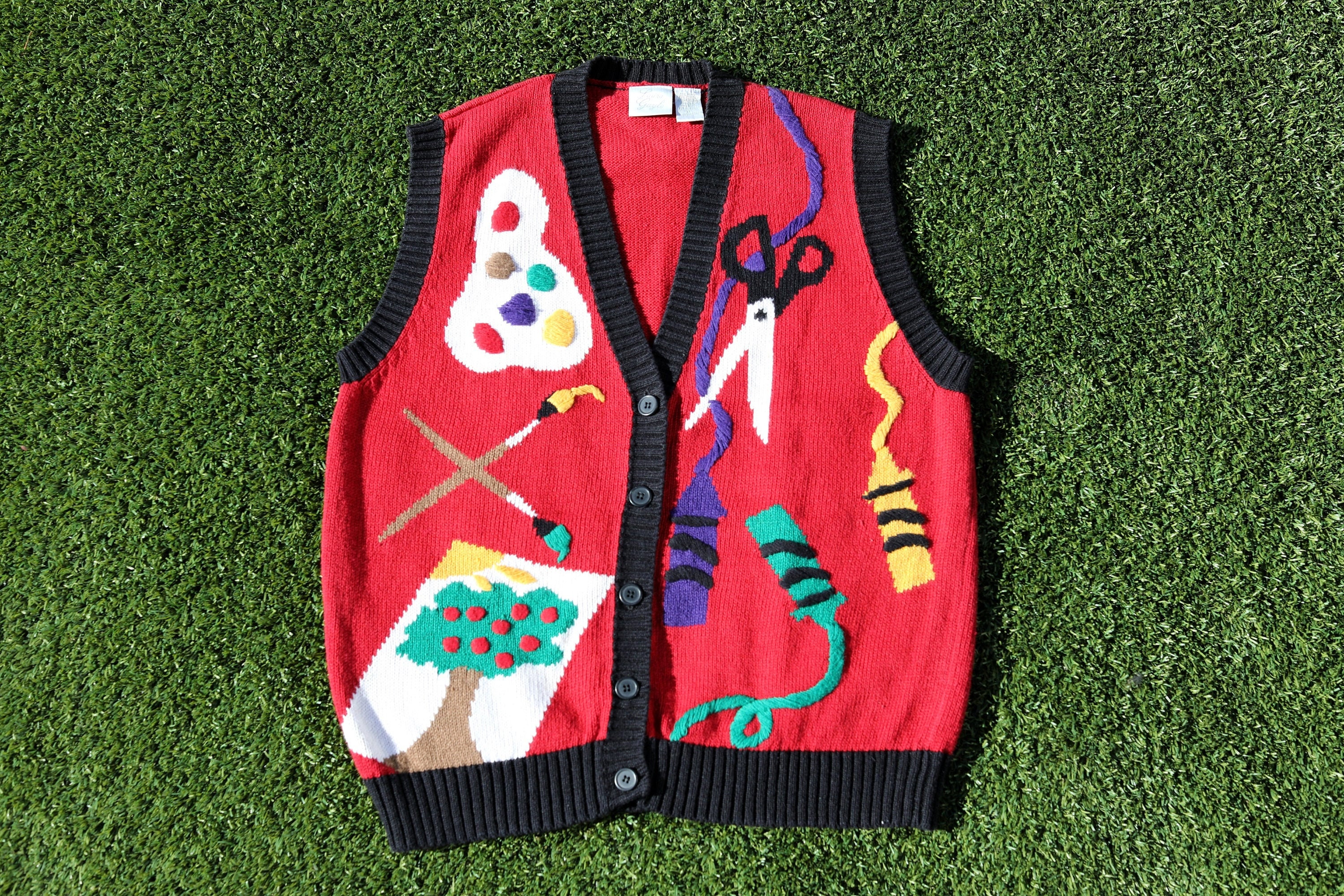 トップス (vintage)90s mark's work wear house vest Vintage 90s Utility Workwear Vest (XXL) – Retrospective Store