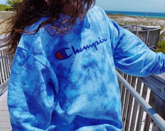 oversized champion sweatshirt dress