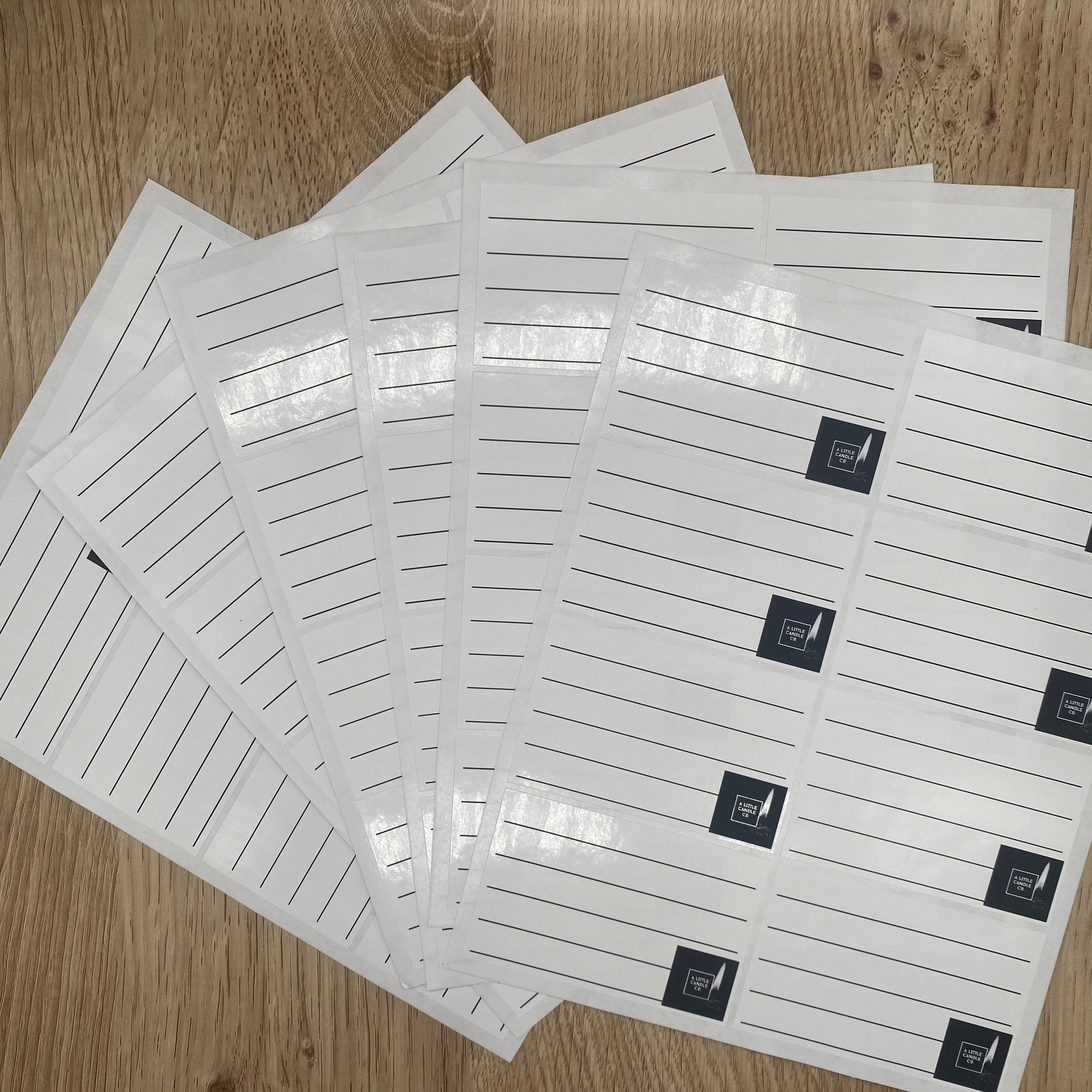 Address Labels Business Logo Address Stickers Etsy