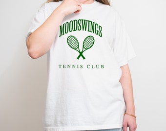 Koszulka z grafiką Mood Swings Tennis Club Unisex