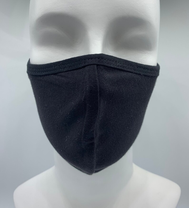 10pack Black XL Face Mask / Reusable Adult Fabric Mask / Free Etsy